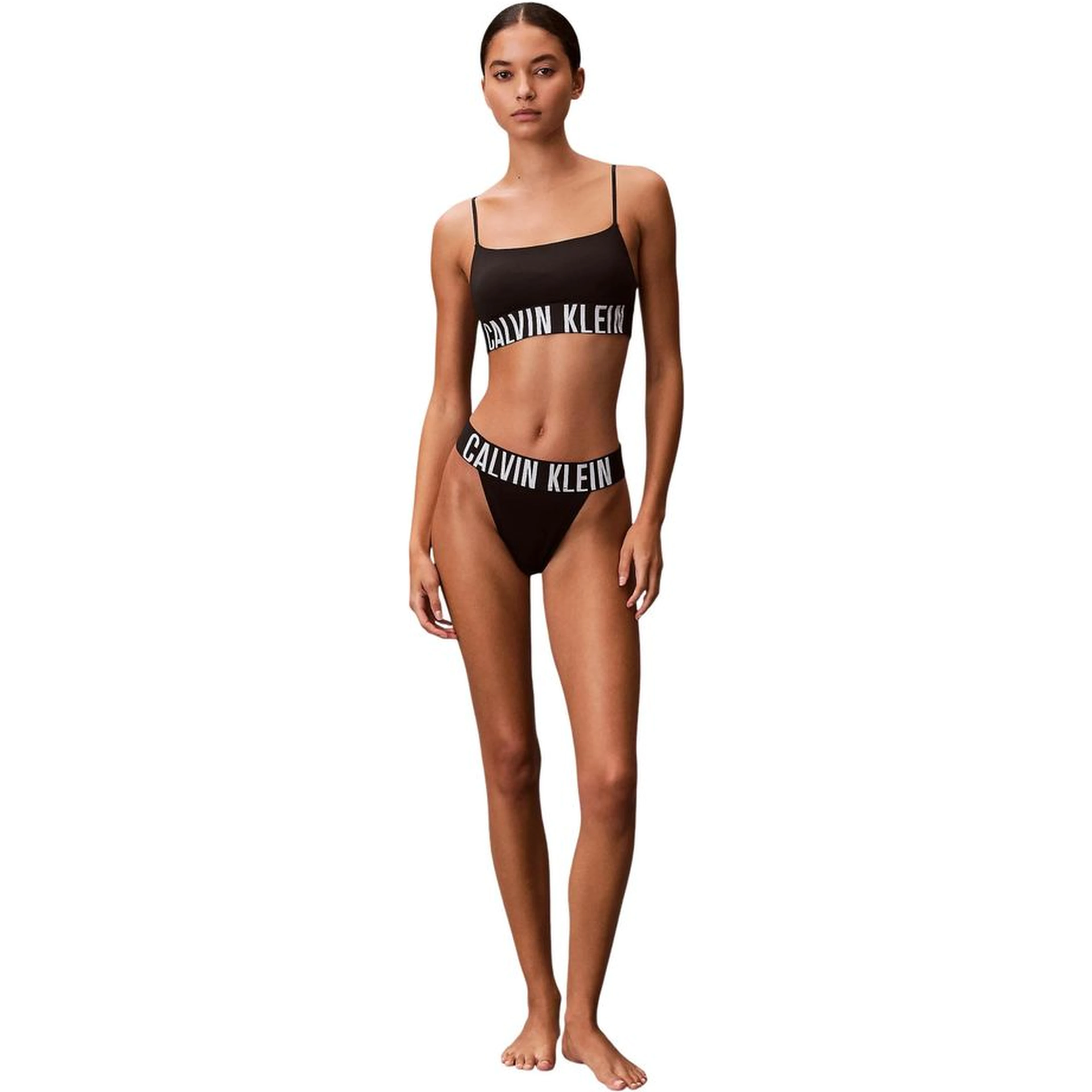 Black Polyester Pantie
