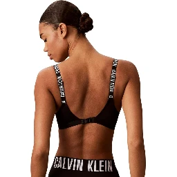 Black Polyester Bra