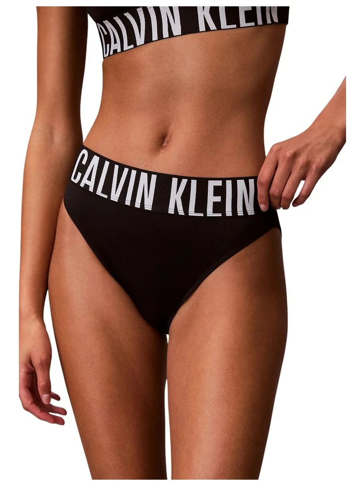 Black Polyester Pantie