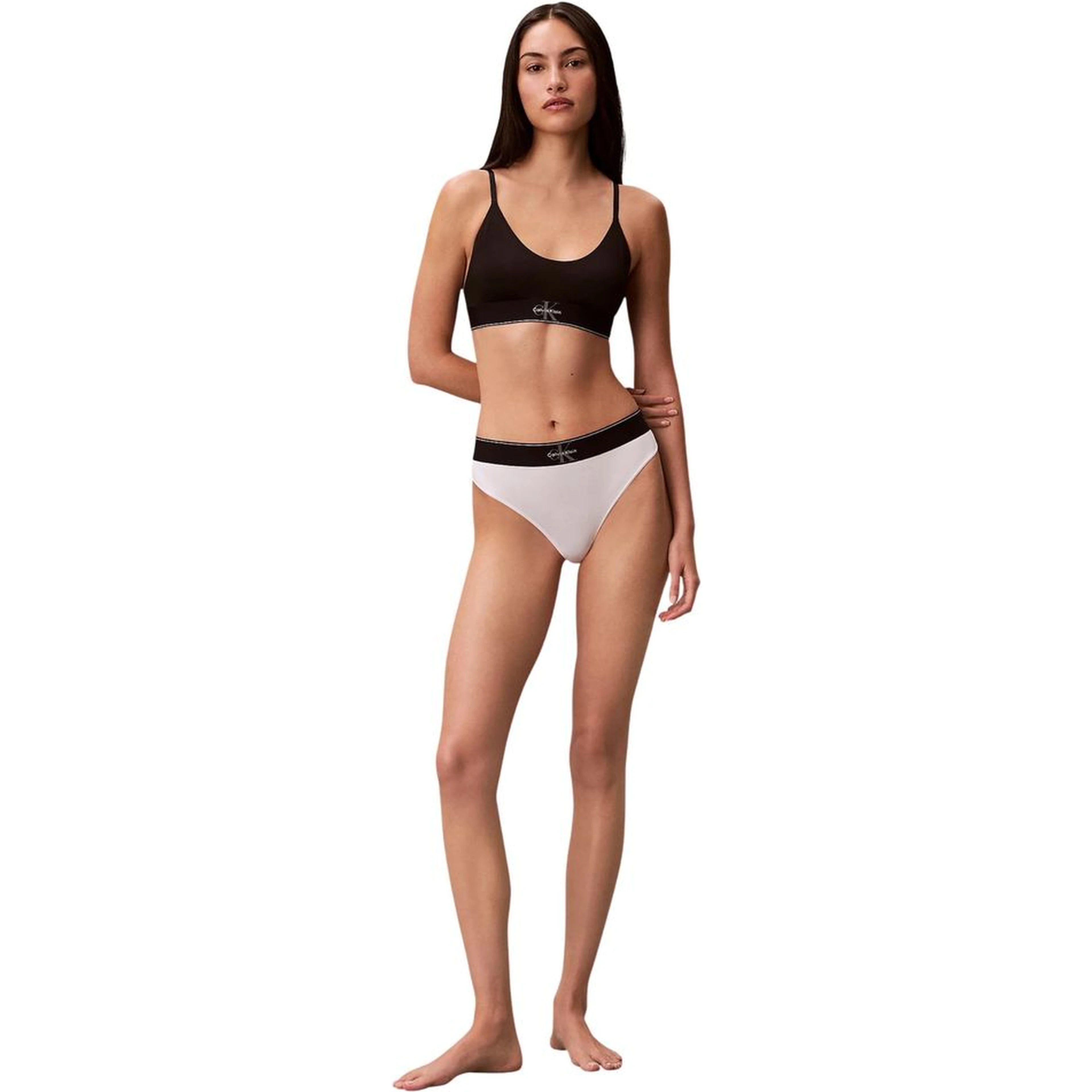 White Recycled Polyester Pantie