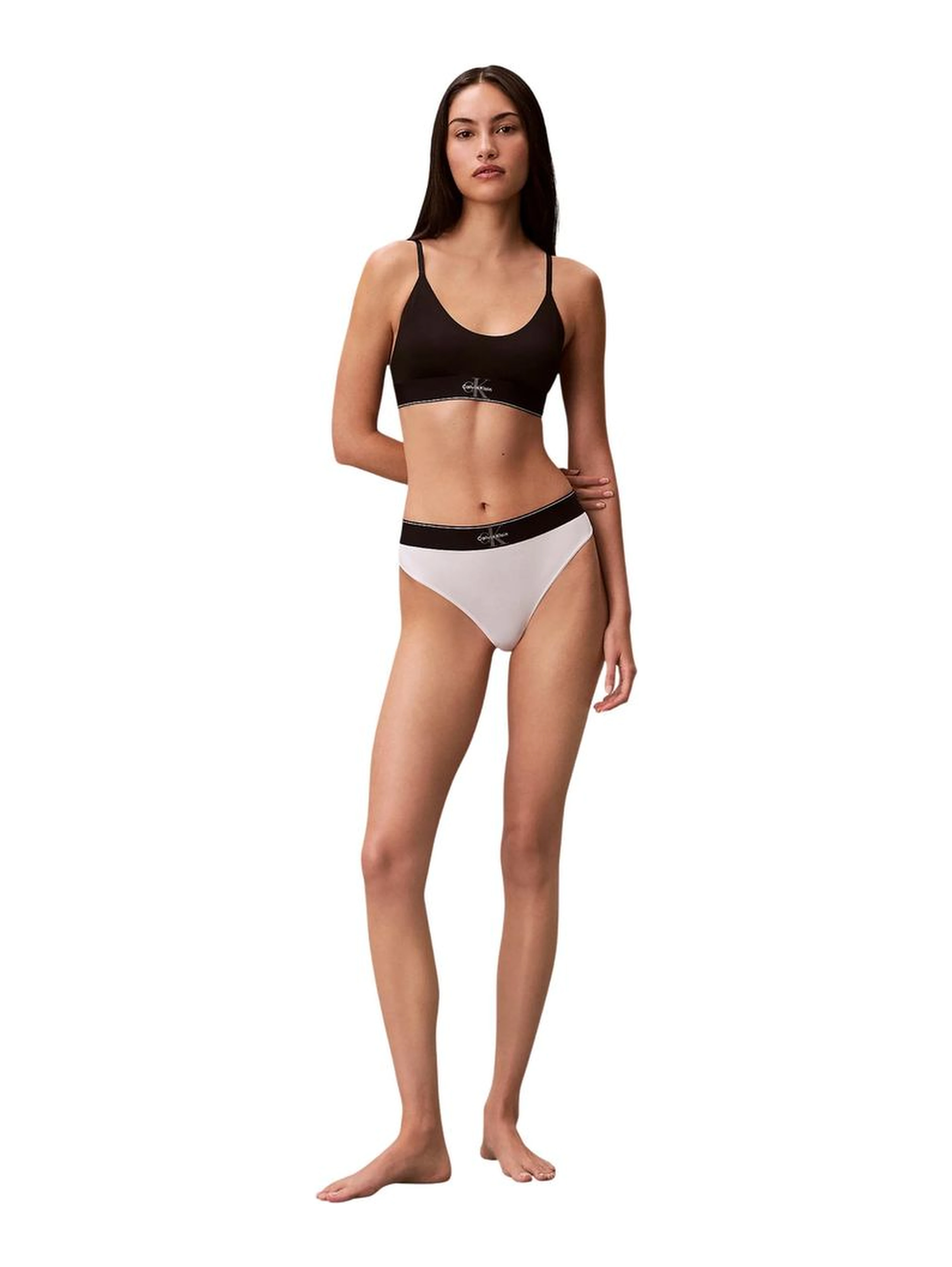 White Recycled Polyester Pantie