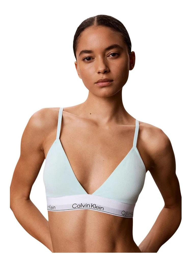 Green Cotton Bra
