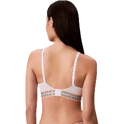 Cream Cotton Bra