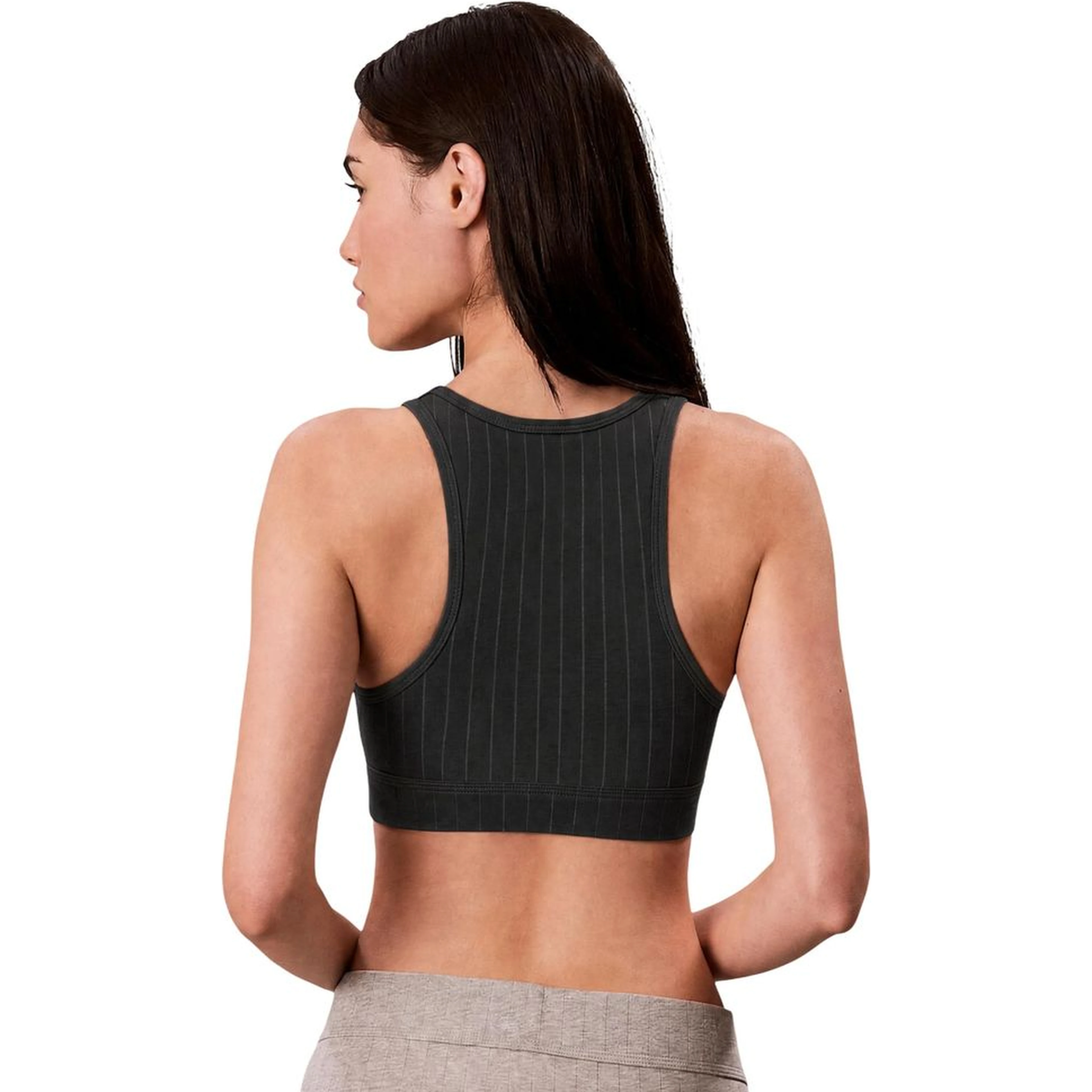 Black Cotton Bra