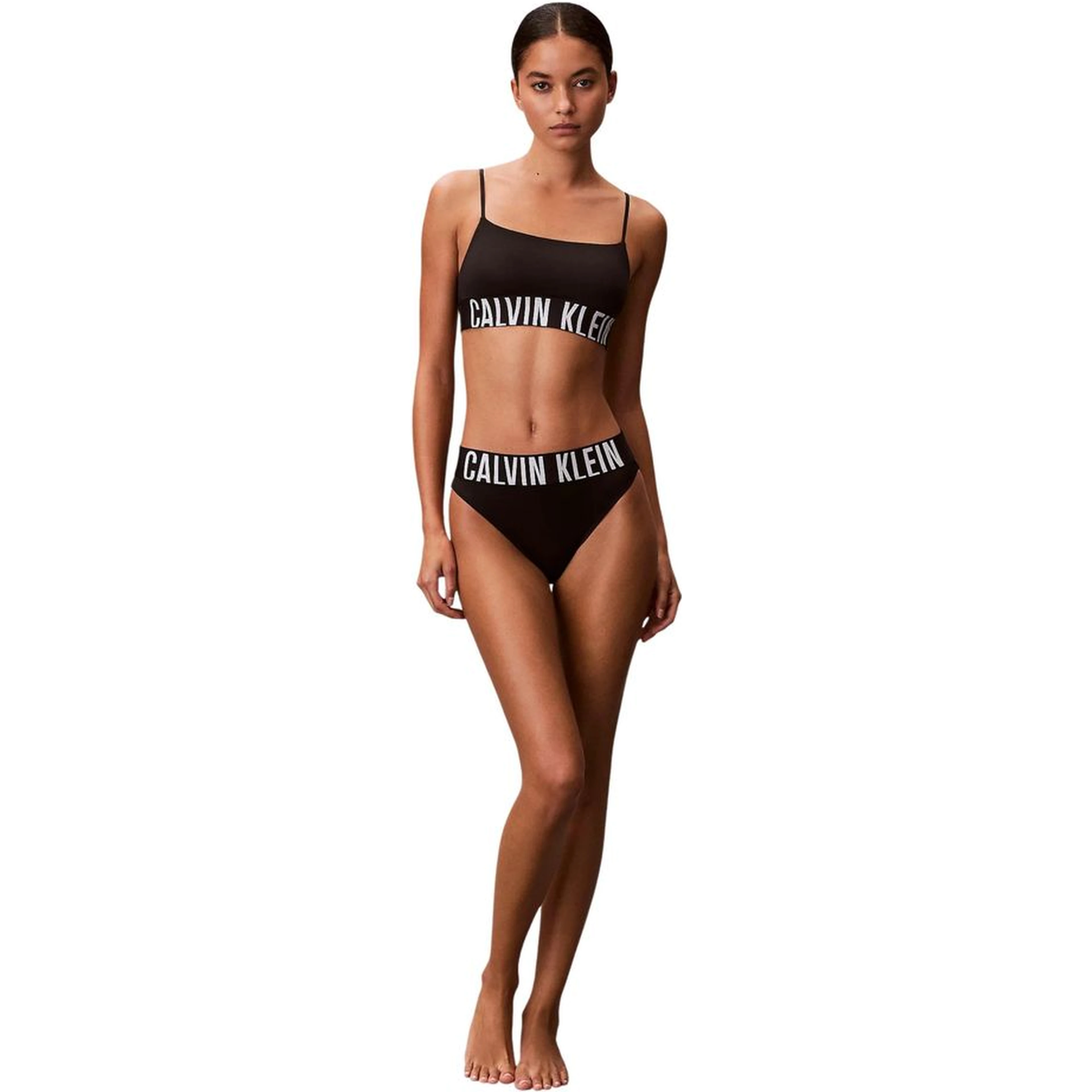 Black Polyester Pantie