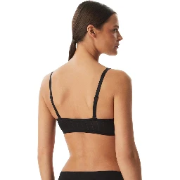 Black Cotton Bra
