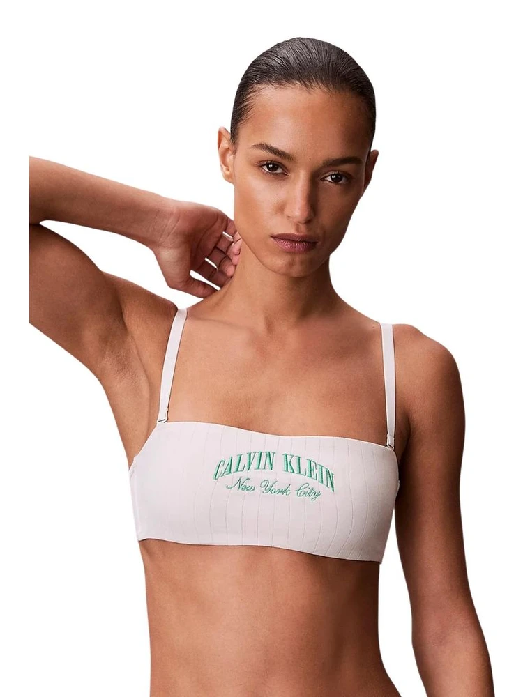 White Cotton Bra