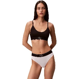 White Recycled Polyester Pantie