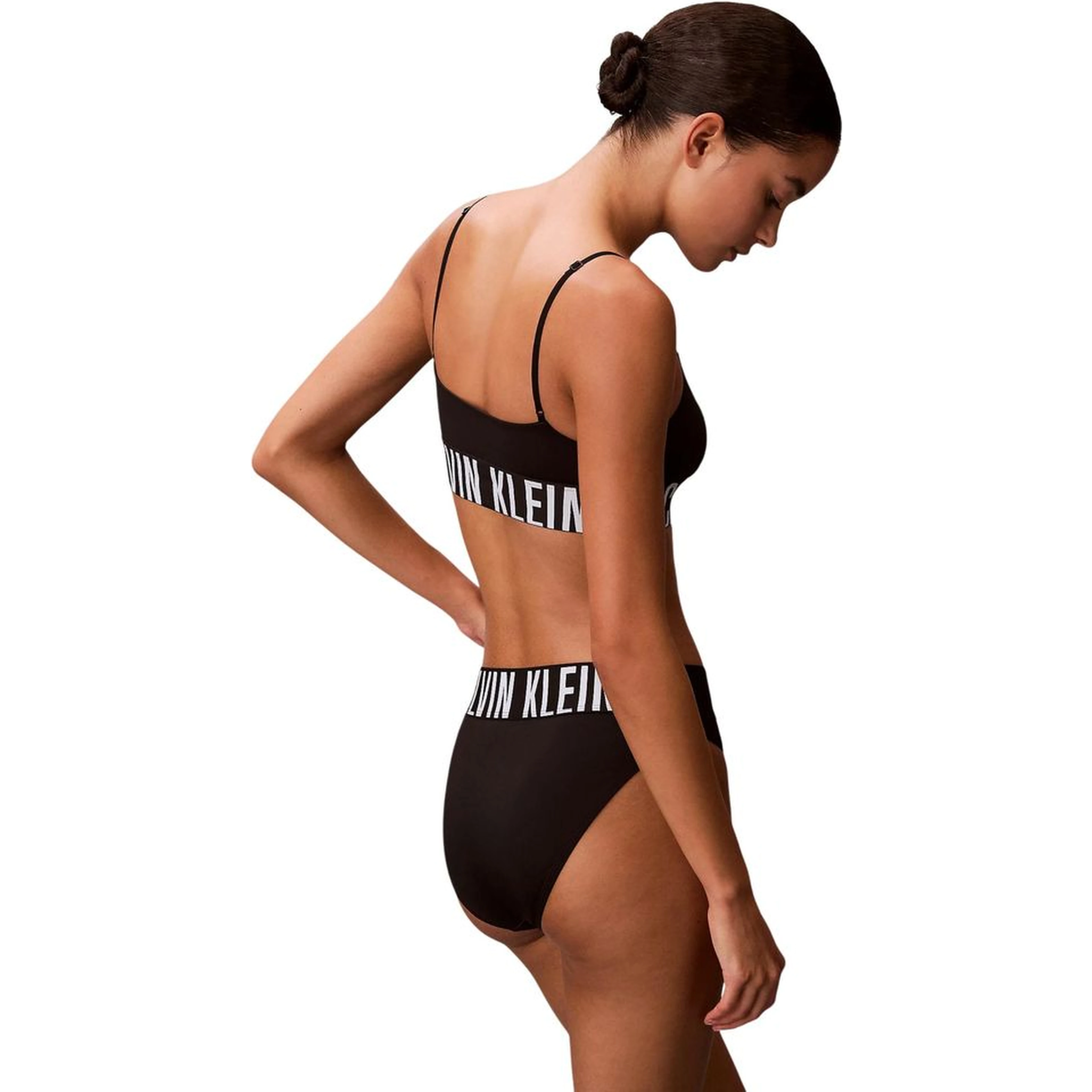 Black Polyester Pantie