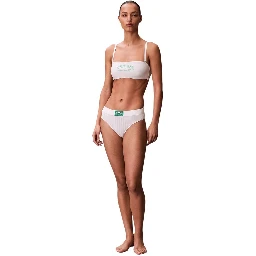 White Cotton Bra