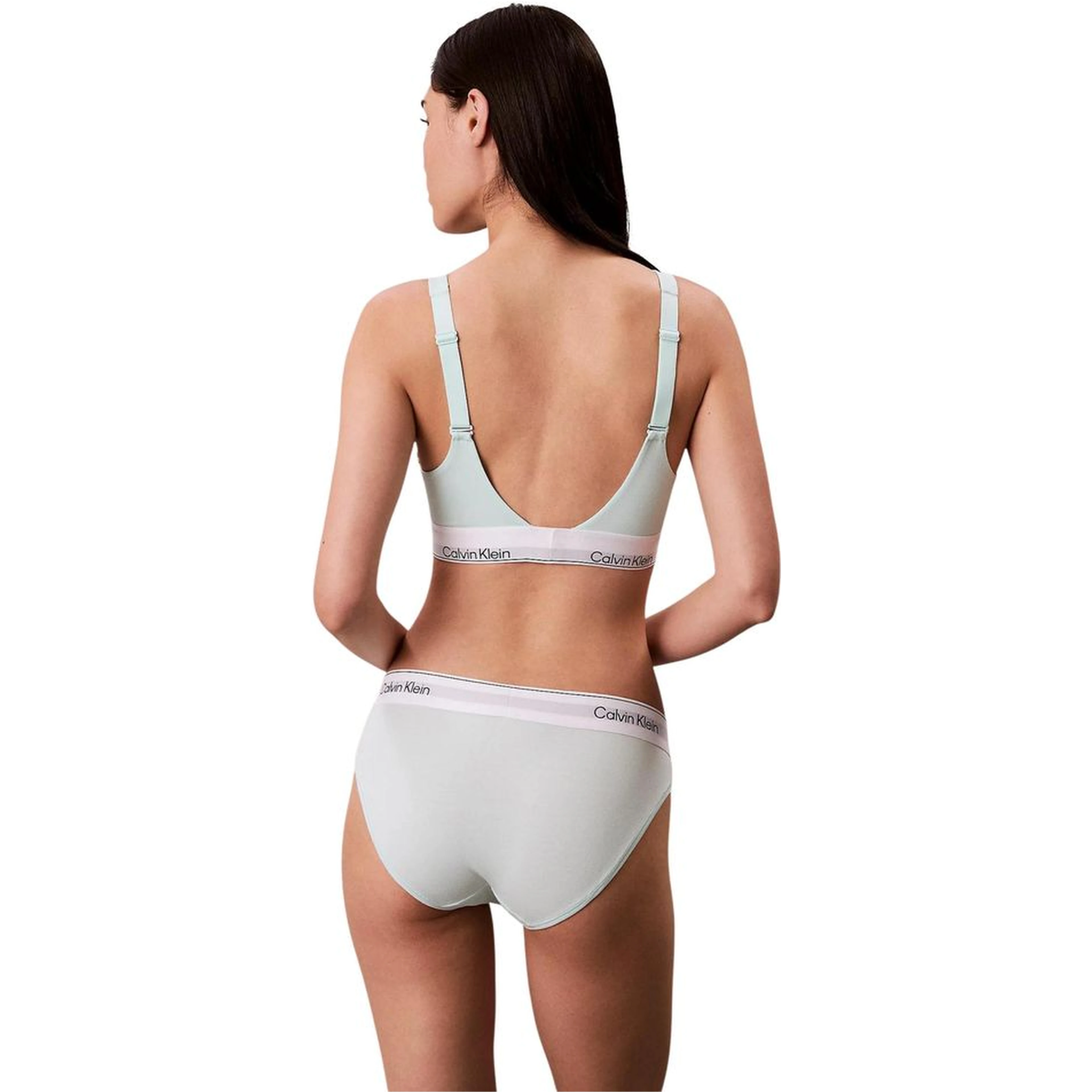 Green Cotton Bra