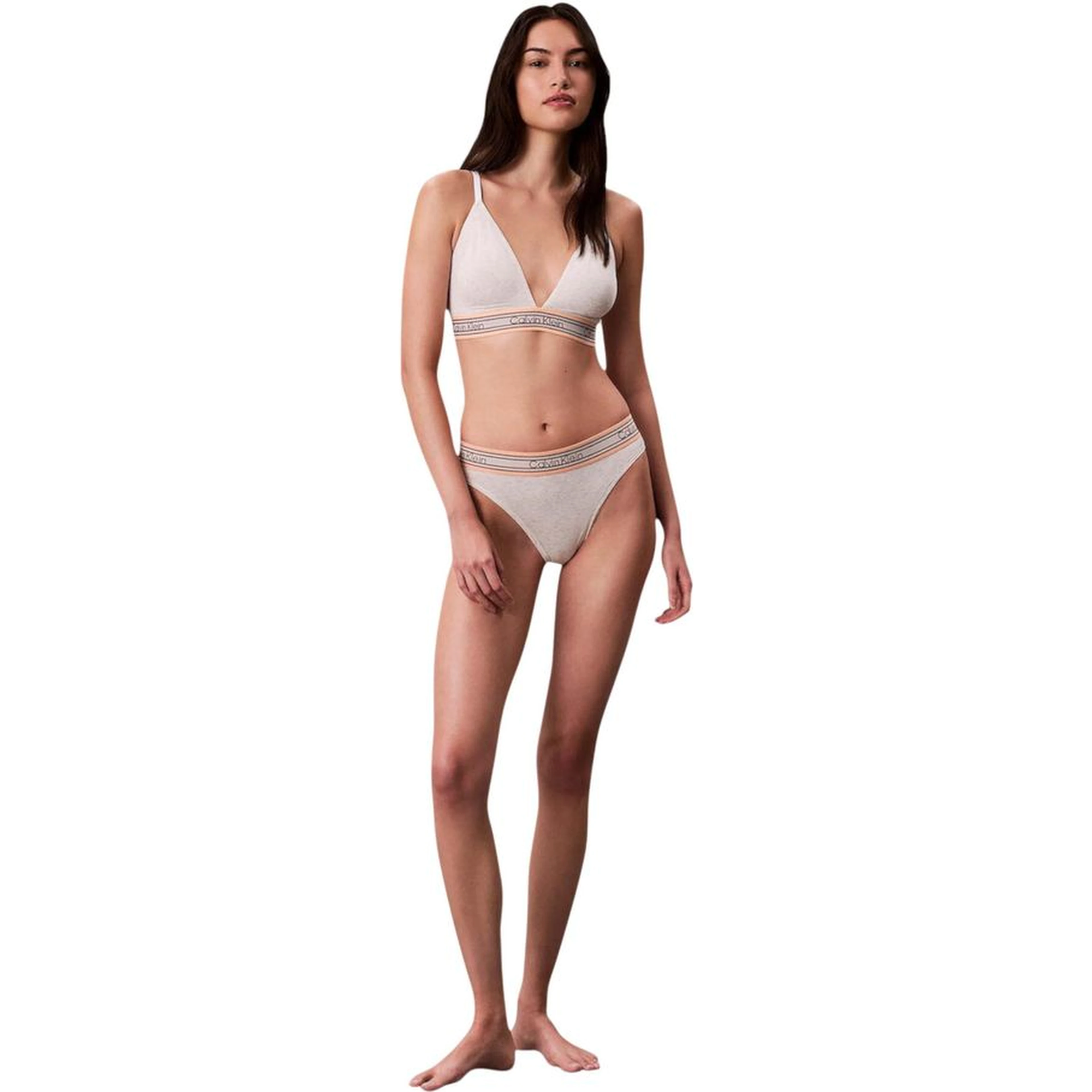 Cream Cotton Bra