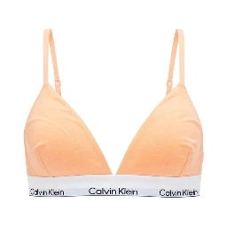 Orange Cotton Bra