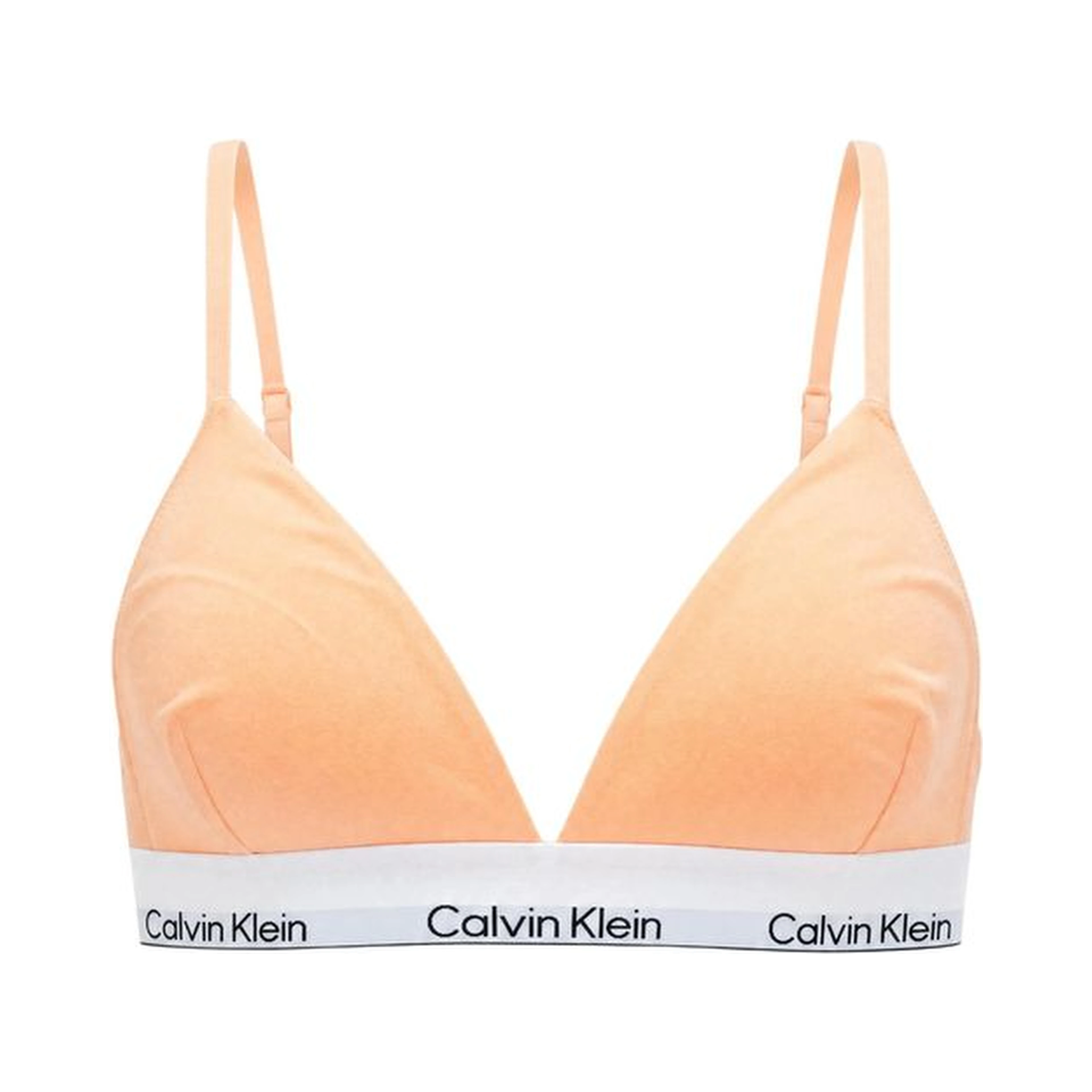 Orange Cotton Bra