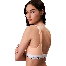 Orange Cotton Bra