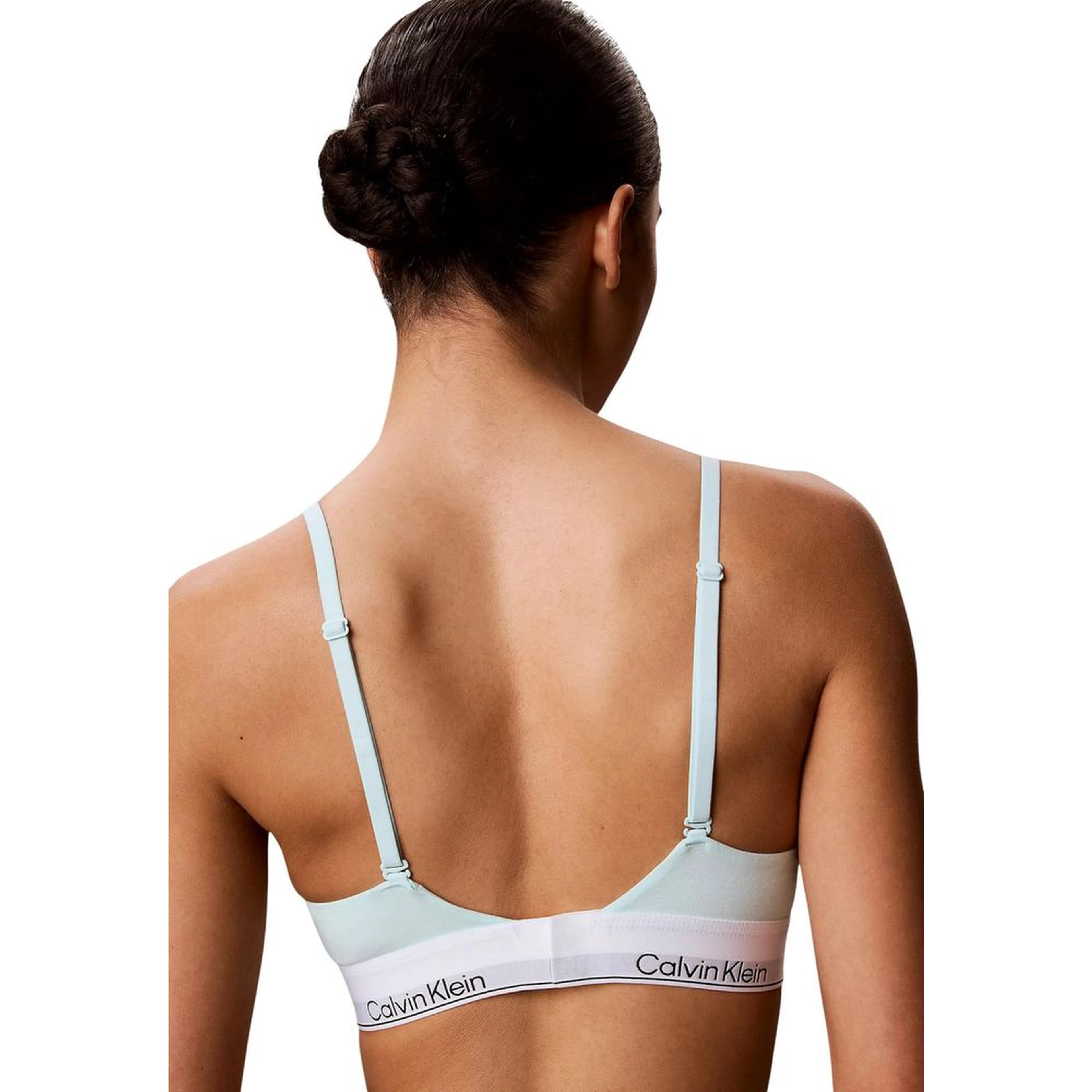 Green Cotton Bra
