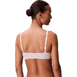 White Cotton Bra