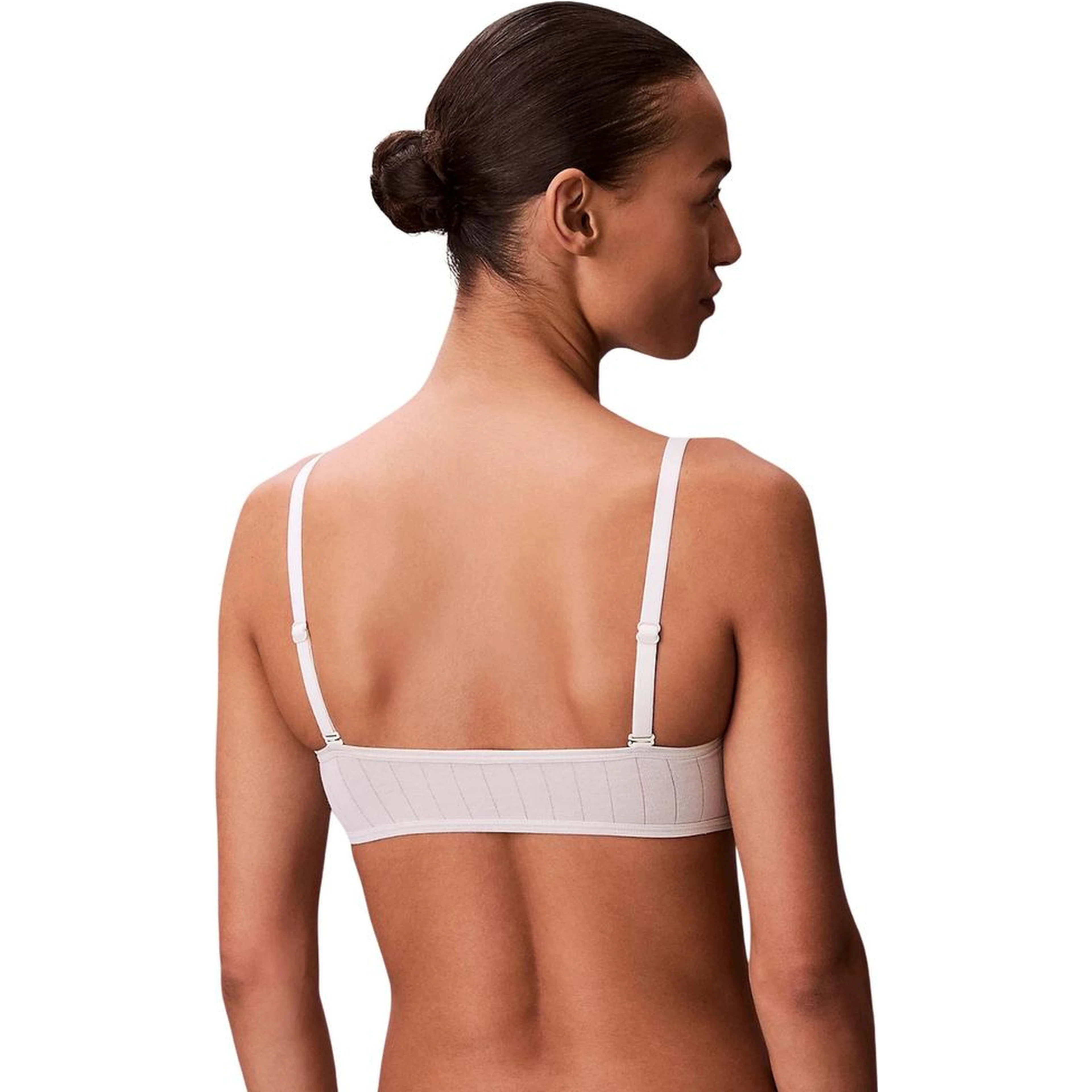 White Cotton Bra