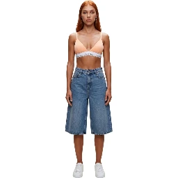 Orange Cotton Bra