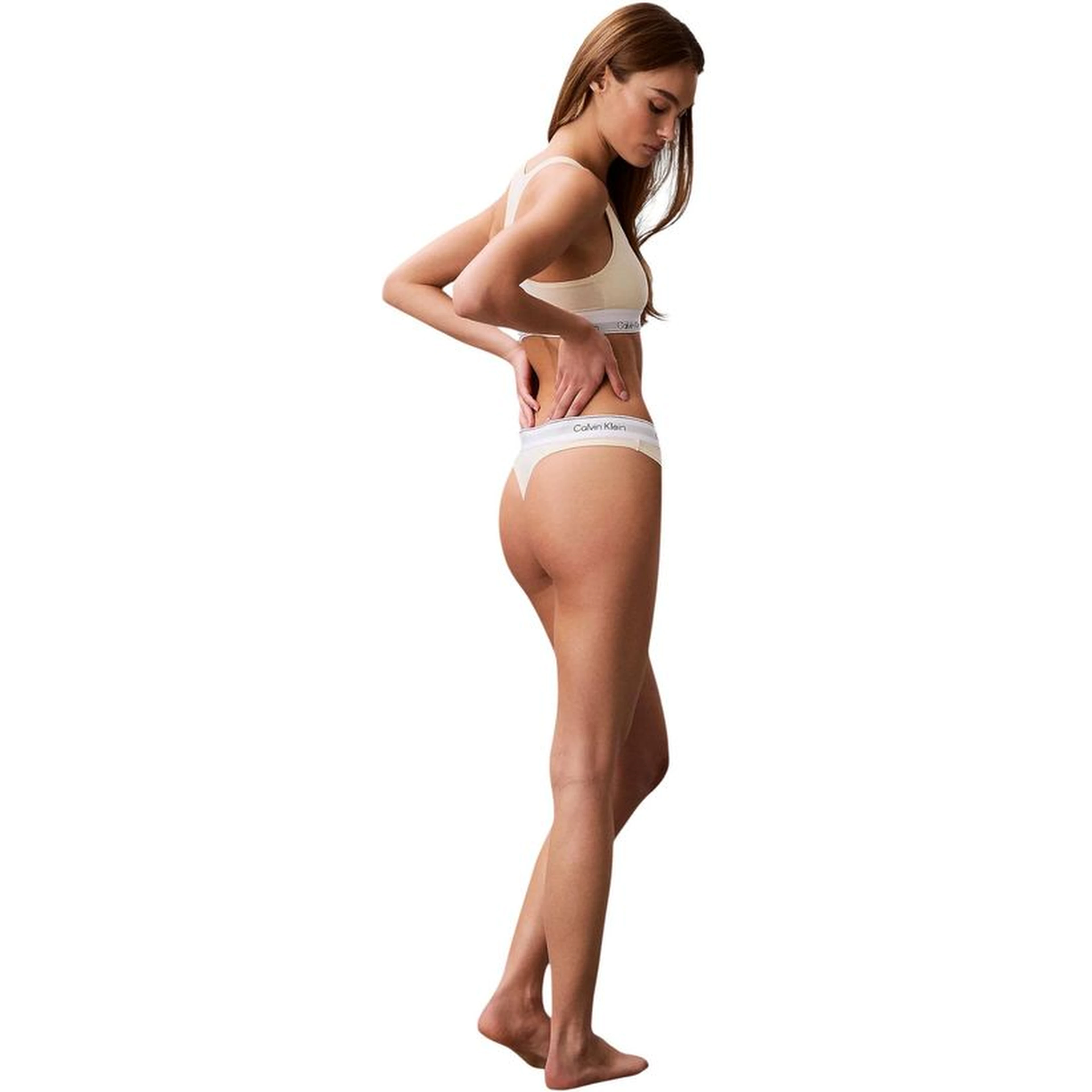 Beige Cotton Pantie