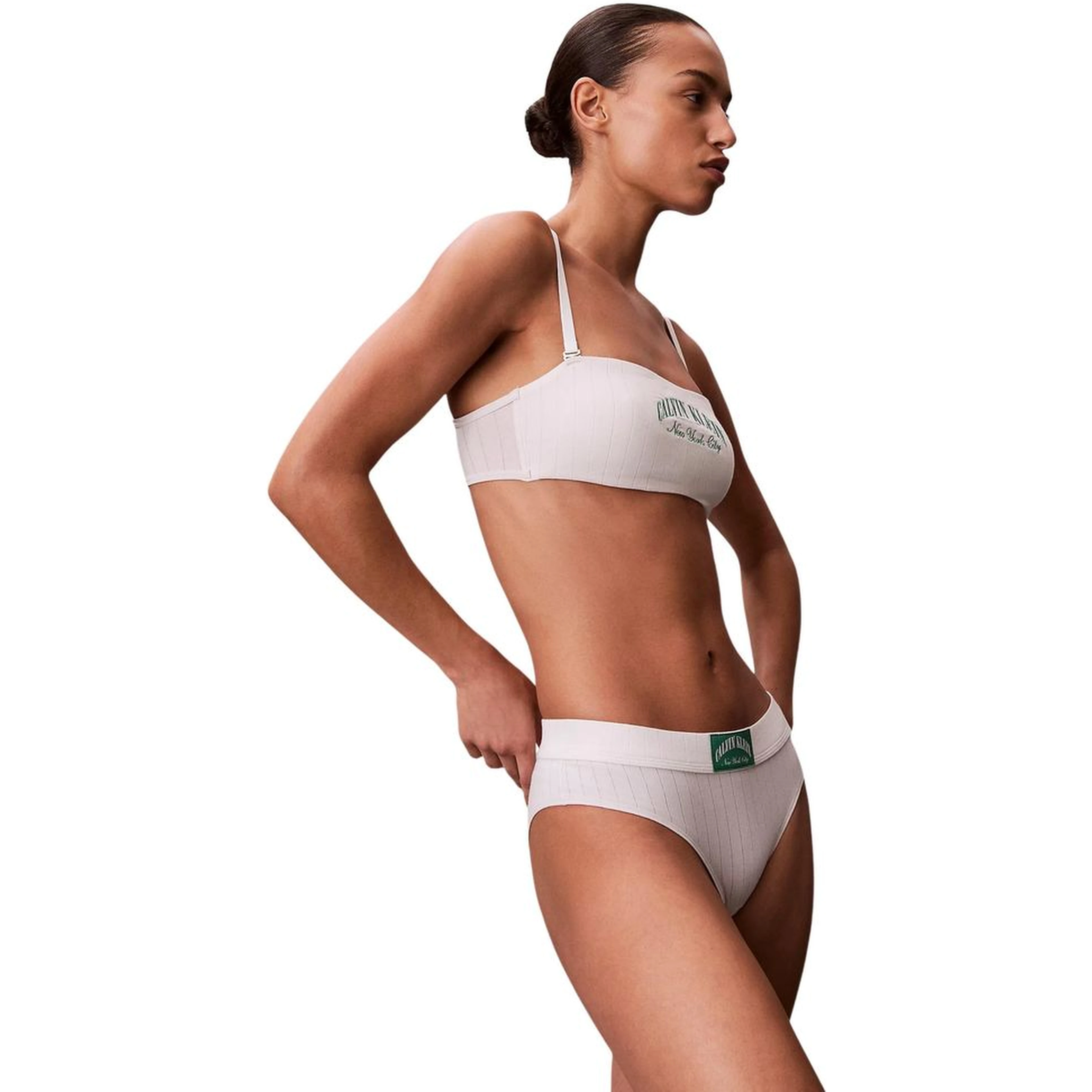 White Cotton Bra