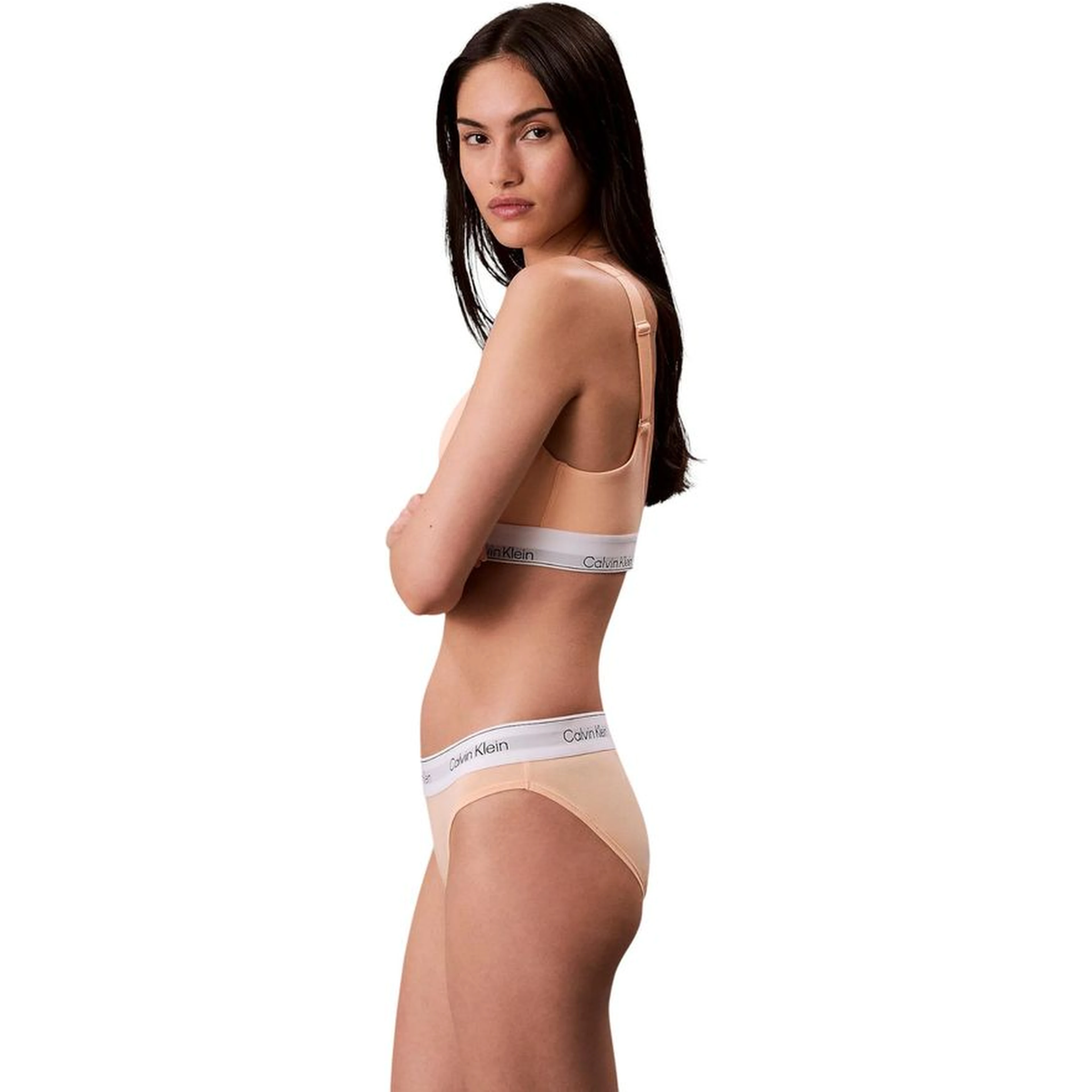 Orange Cotton Bra