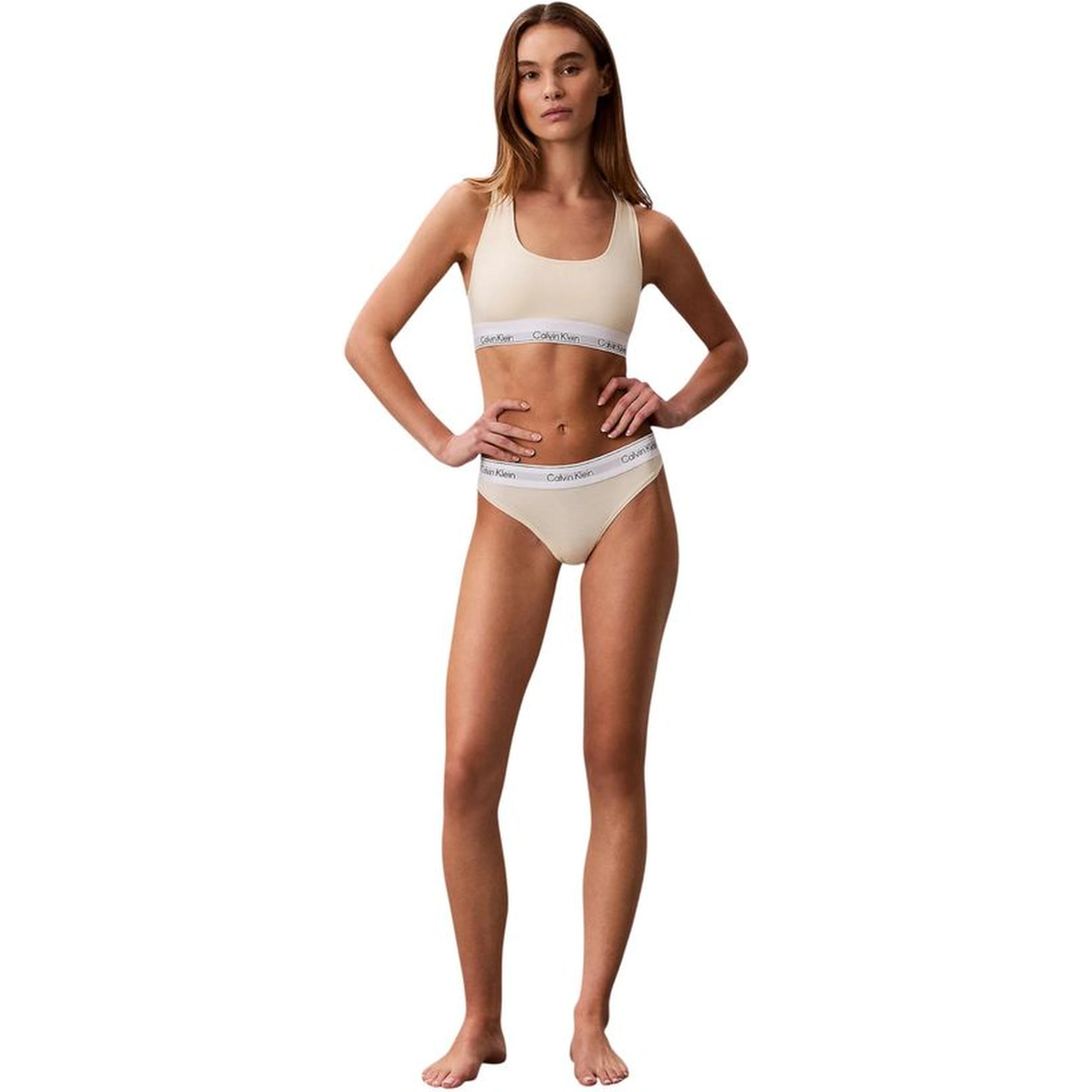 Beige Cotton Pantie