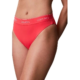 Orange Recycled Polyester Swim Briefs