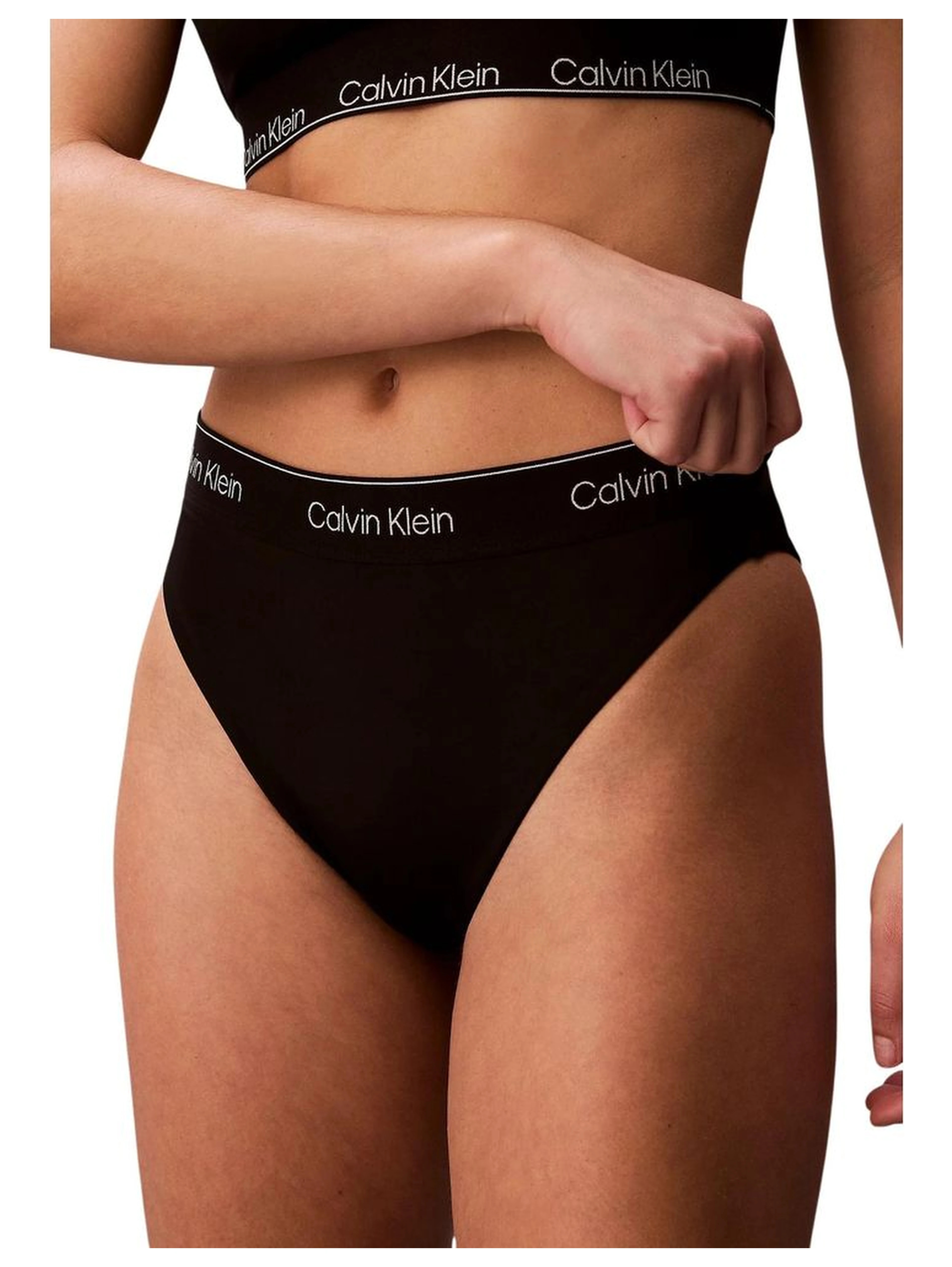 Black Recycled Polyester Swim Briefs