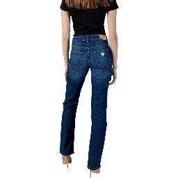 Blue Cotton Skinny Jeans