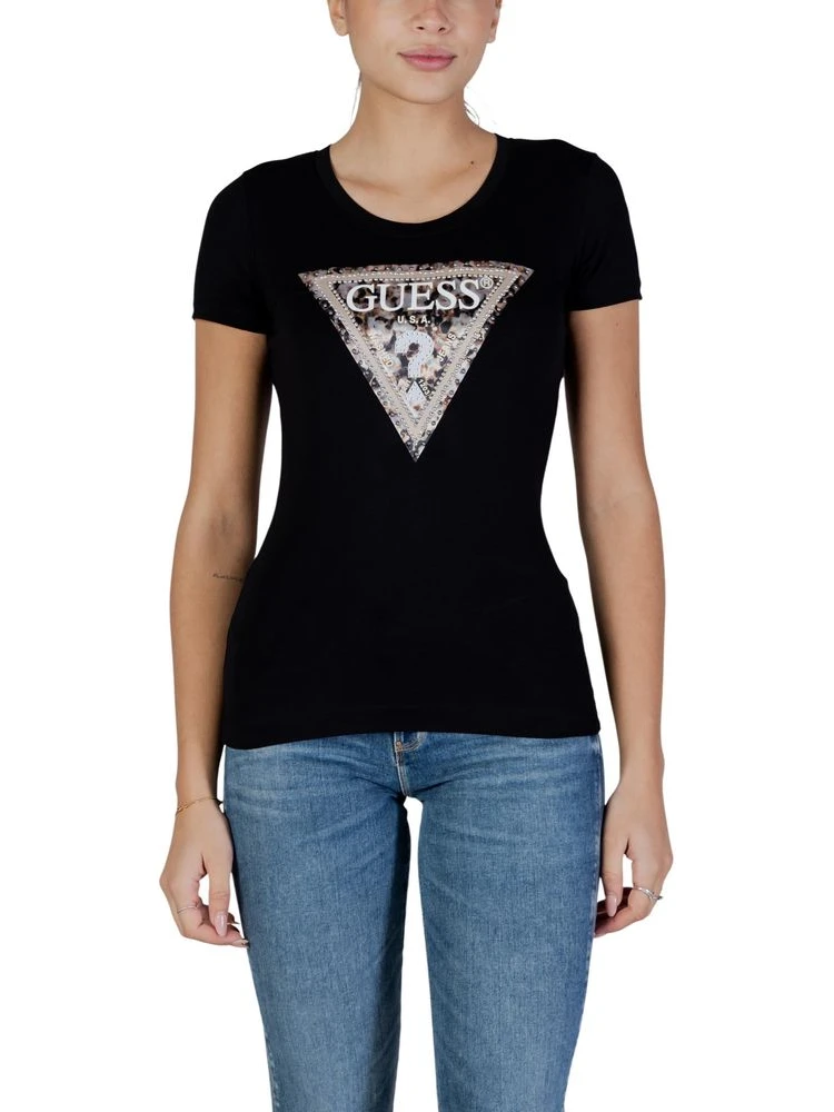 Black Cotton T-Shirt