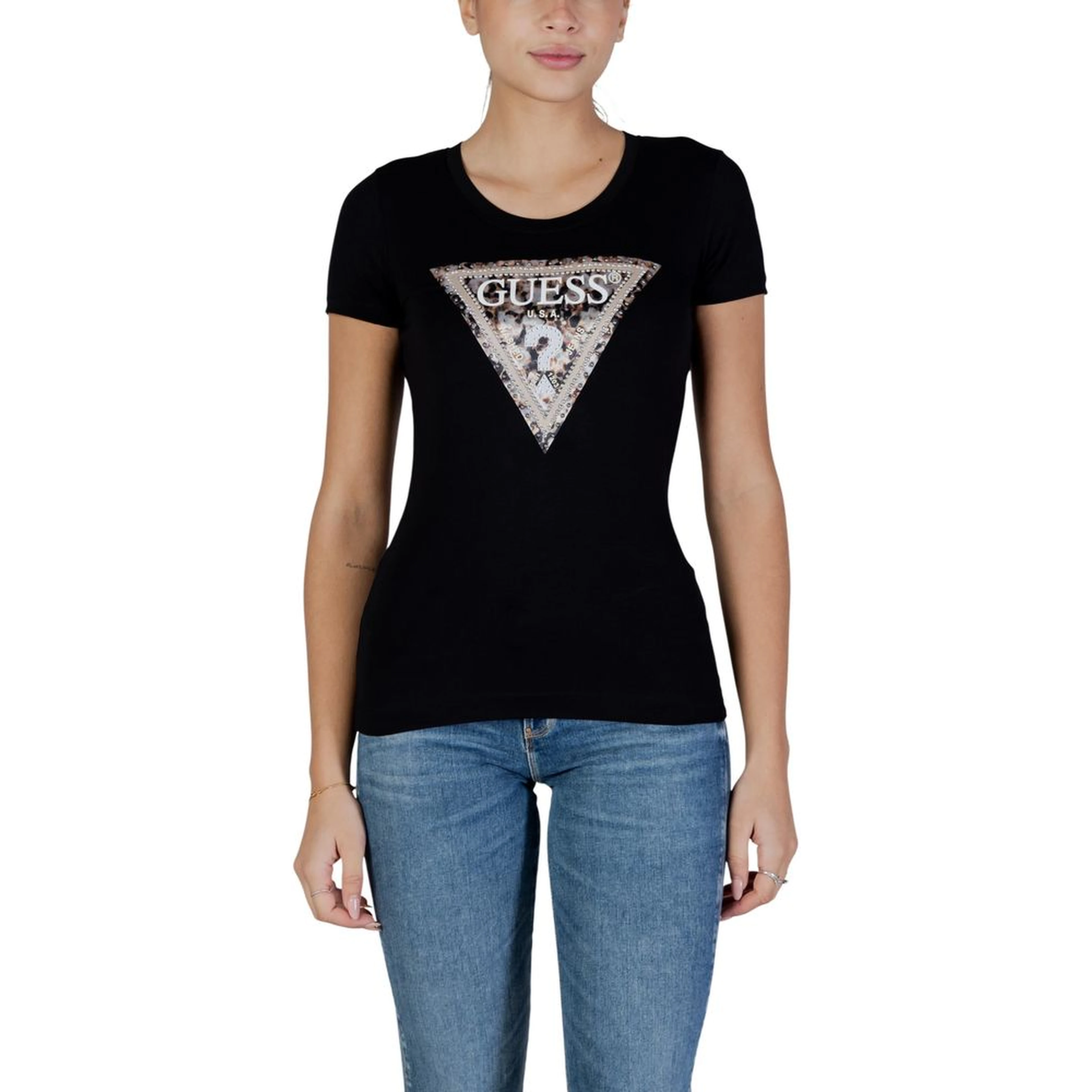 Black Cotton T-Shirt
