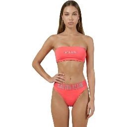 Orange Recycled Polyester Swim Briefs