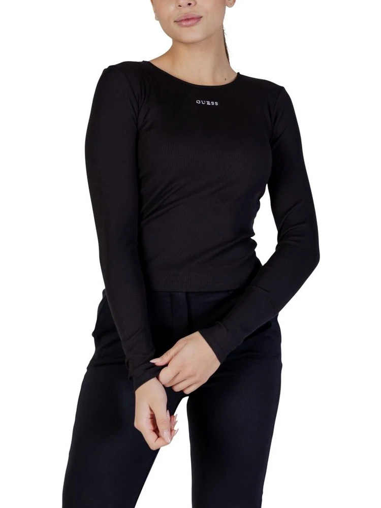 Black Modal Long Sleeve T-Shirt