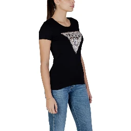 Black Cotton T-Shirt