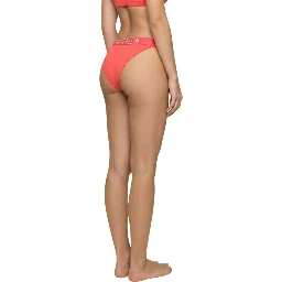 Orange Recycled Polyester Swim Briefs