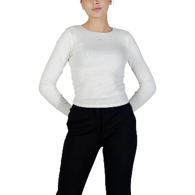 Cream Modal Long Sleeve T-Shirt