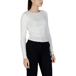 Cream Modal Long Sleeve T-Shirt