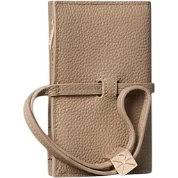 Beige Leather Wallet