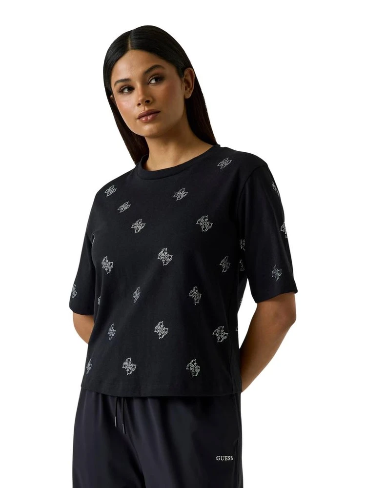 Black Cotton T-Shirt