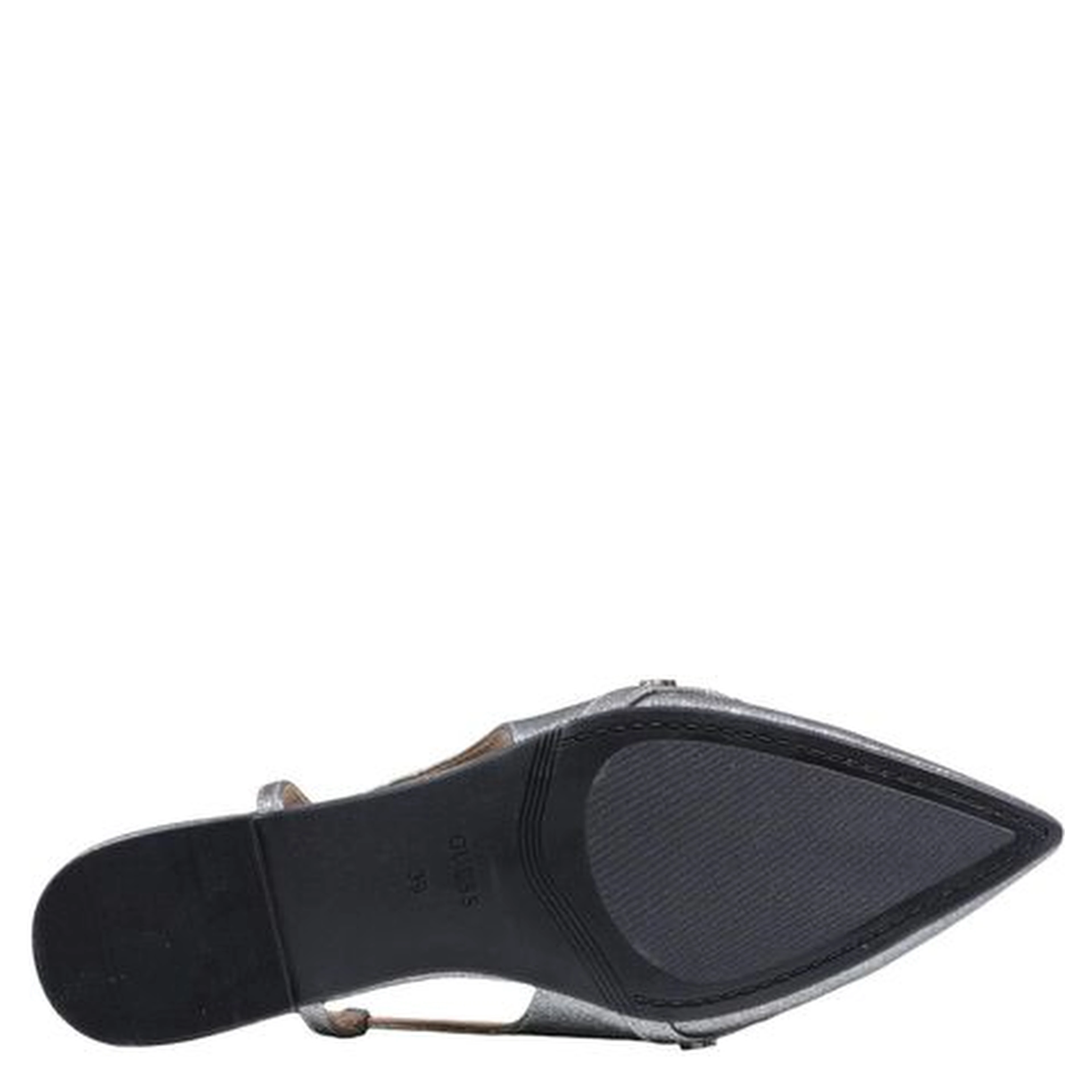 Gray Polyester Platform Pumps