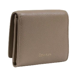 Beige Leather Wallet