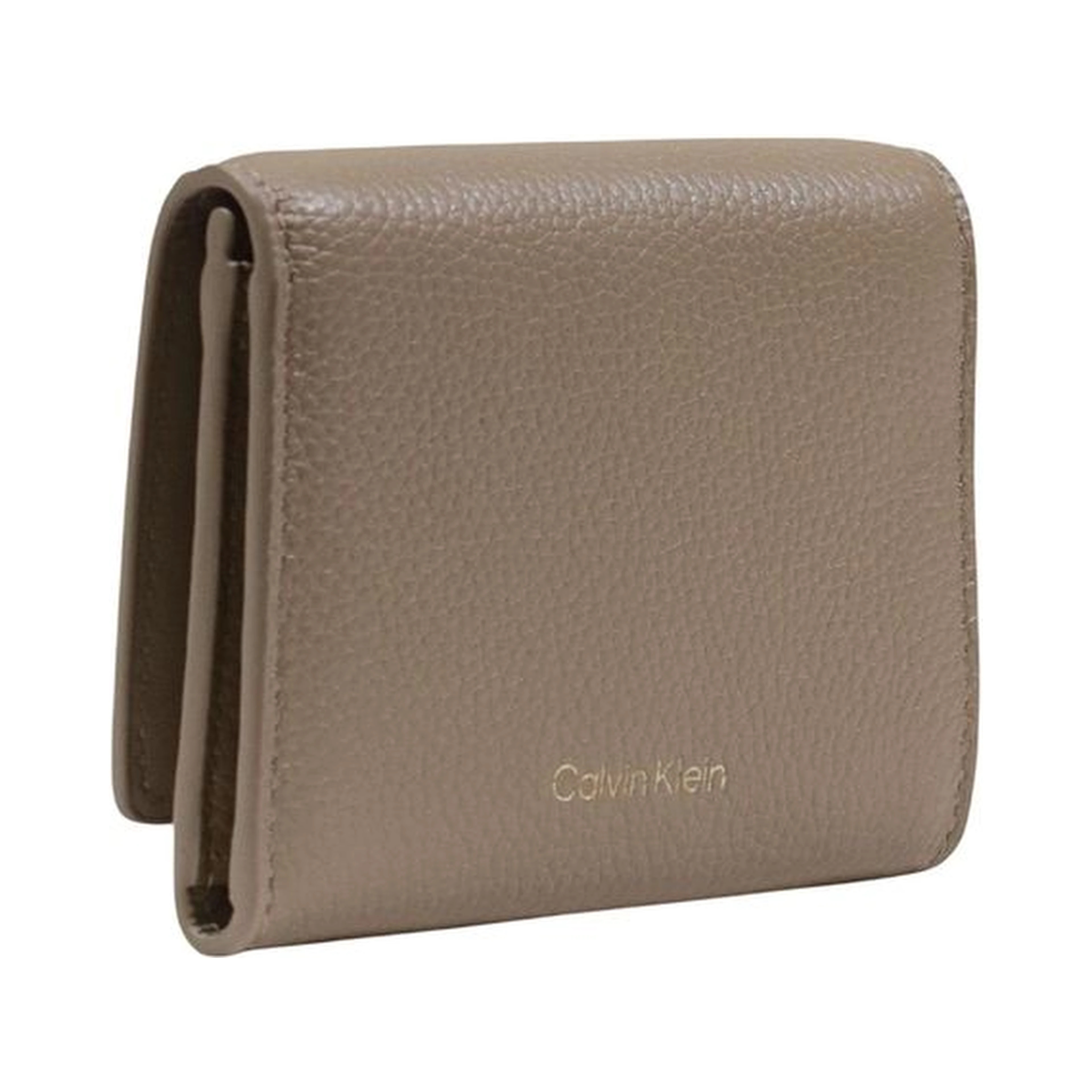 Beige Leather Wallet