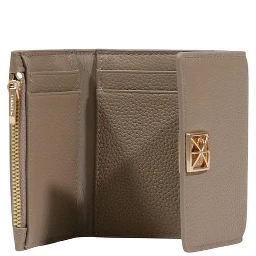 Beige Leather Wallet