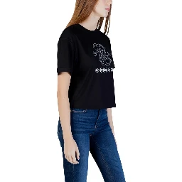 Black Viscose T-Shirt