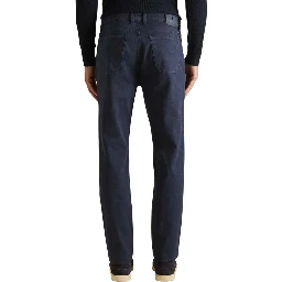 Blue Cotton Skinny Jeans