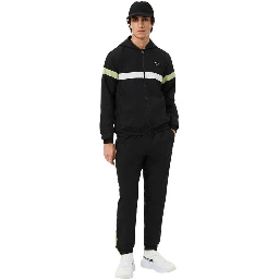 Black And White Polyester Sweatsuit
