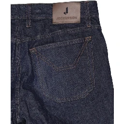 Blue Viscose Skinny Jeans