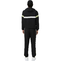 Black And White Polyester Sweatsuit