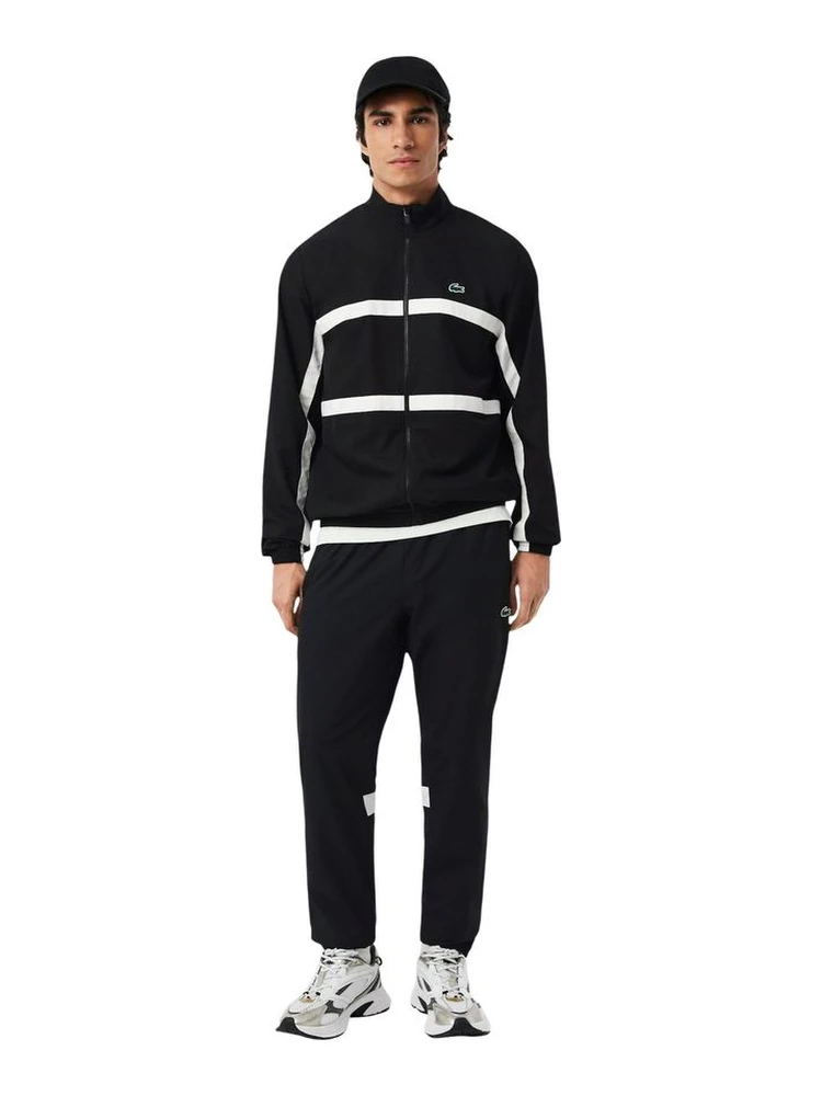 Black And White Polyester Sweatsuit